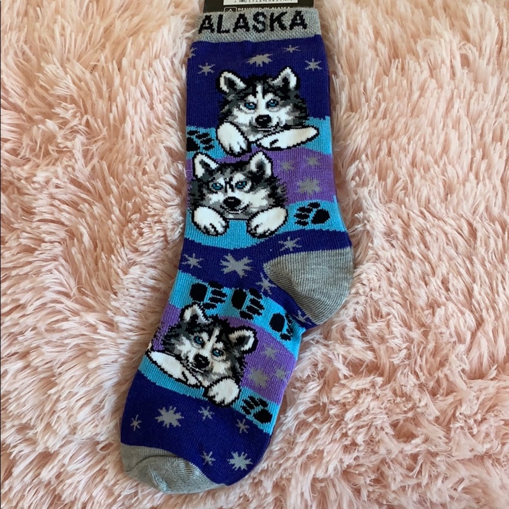 ACE USA Alaskan Wolf Socks